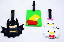 Pack Of 3 Cartoon Luggage Tags-Multicolored