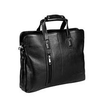 Da Tasche 14 inch Black Designer Laptop Messenger Bag