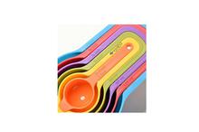 Navisha  6 Pcs/Set Colorful Plastic Baking Measuring Spoons