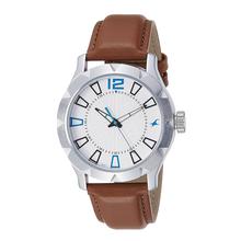 Fastrack Analog White Dial Men's Watch-3139SL02