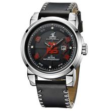 WEIDE  Men's Quartz Waterproof Stainless Steel Band with LED Digital Wristwatch