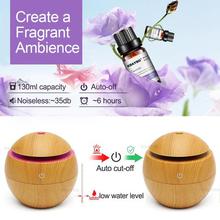 USB Aroma Essential Oil Diffuser Ultrasonic Cool Mist Humidifier Air