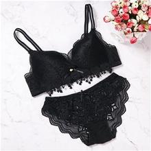 2018 newest style bra set push up lingerie sexy set women