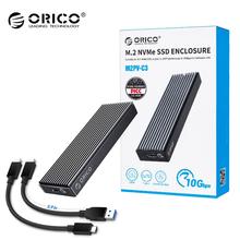 ORICO M.2 NVME SSD Enclosure USB 3.1 Type C Gen 2 10Gbps External Solid State Enclosure Adapter