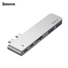 Baseus Thunderbolt Type-C USB 3.1 HUB for MacBook Pro Dual USB-C HUB with HDMI