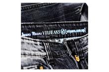 Virjeans Skinny Grunge Denim (Jeans) Choose Pant Stretchable (Dark Blue) (VJC 675)