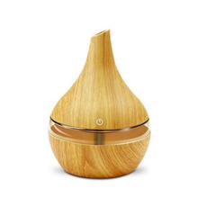 300ML USB Electric Aroma Air Diffuser Wood Ultrasonic Air Humidifier