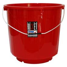 Bagmati Red Plastic Bucket - 13 Ltrs.