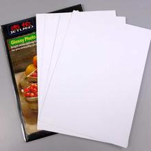 Glossy 210g photo paper A4 size.