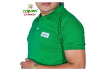 Virjeans Kelly Green Polo Neck Tshirt (VJC 690)