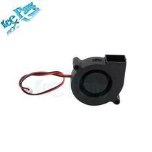 5pcs 5015 Cooling Turbo Fan 12V Brushless Parts 2Pin For Extrusion