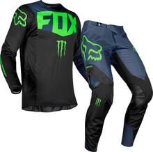 Fox Jersey- Black and Blue Mix