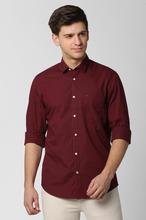 Kapadaa: Peter England Maroon T-Shirt – PCKPCRGPJ26518