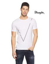 Wrangler Men's White Printed T-Shirt