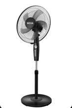 Wega High Speed Timer Stand Fan 1603 Black