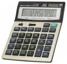 CJTJJZEN Check and Correct Dual Power Medium Size Calculator