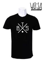 Bts Cross Logo Print T-shirt