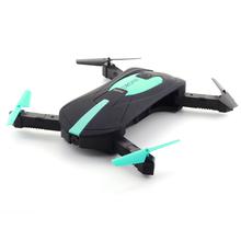 JY018 Mini Foldable RC Pocket Drone – BLACK AND BLUE