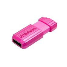 Verbatim 8GB Pinstripe USB Flash Drive - Pink