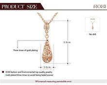 Gold Toned Long Necklace Pendant For Women