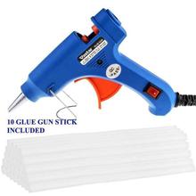 Hot Glue Gun + 10 Pc Hot Glue Stick