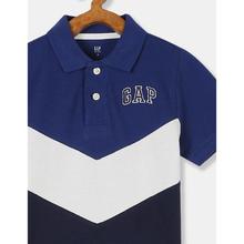 GAP Boys Colorblock Cotton Blend T Shirt