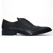 Shikhar Black Leather Formal Shoes for Men - 33026