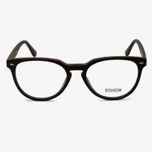 Dark Brown Textured Round Frame (Unisex) - 8097