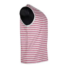 Red / Grey Striped Tank Top for Men