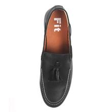 Fit Black Slip-On Loafer For Men-E043