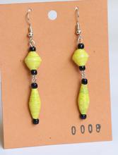 Handmade paper earring  for women