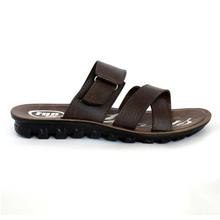 Dark Brown Slip On Sandals For Men - 229