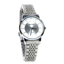 Bolano White and Silver Dial Analog Watch For Men