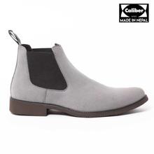 Caliber Shoes Black Chelsea Boots For Men - ( 481 SR )