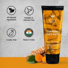 Bombay Shaving Company Turmeric Face Wash for Tan Removal - 100 gm