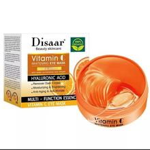 Disaar Vitamin C With Hyaluronic Acid Eye Mask For Dark Circles, Anti-Aging And Anti-Wrinkle Eye Mask