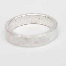 Silver Iceberg Narrow Ring