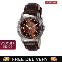 Titan 1730SL03 Neo Analog Brown Dial Men's Watch-One size