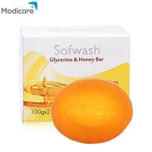 Modicare Sofwash Glycerin & Honey Bar (100G X 2)