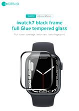 Tempered Glass Screen Protector for Apple Watch 45mm Screen Protector Series 7 & Series 8