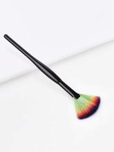 Fan Shaped Cosmetic Brush 1Pc