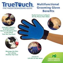 True Touch Deshedding Glove For Gentle And Efficient Pet Grooming