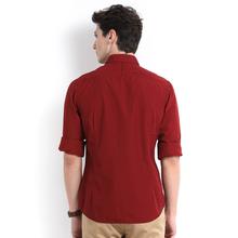 Indian Terrain Slim Fit Casual Shirt – Maroon