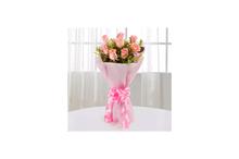 Endearing Pink Roses Bouquet