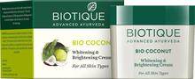 Biotique Bio Coconut Whitening & Brightening Cream 50gm