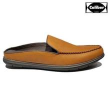 Caliber Shoes Tan Brown Casual Slip On Shoes For Men - ( 533 O)