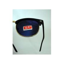 Ray-Ban Clubmaster Blue Golden Sunglasses