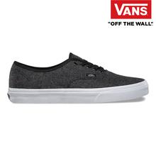 VANS VN6333 Authentic- (Tweed) - Dark Navy/ Black