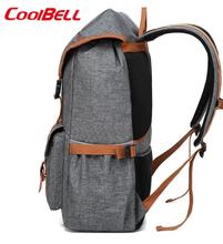 COOLBELL  For 17.3 Inch Laptop Bag Outdoor Travel Large Capacity Casual Computer Backpacks