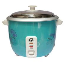 1.5 Ltr Floral Printed Rice Cooker – Blue